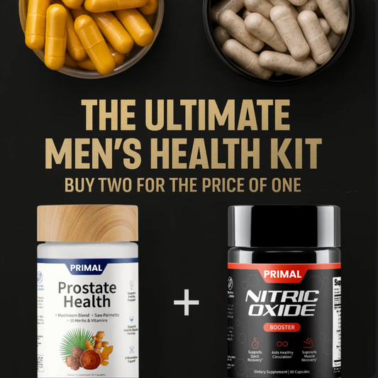 Nitric Oxide + Prostate Health - Ultimate Stack For Better Flow, Sleep, And Sex