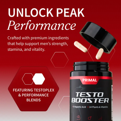 Ultimate Men's Health Trio - Testo Booster + Prostate Health + Nitric Oxide Booster - Supports Testosterone Production - D-Aspartic Acid & 14 Plants - 3rd Party Tested - Boost Blood Flow & Stamina - Muscle Mass & Performance Booster