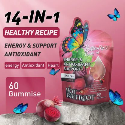 Butterfly Tear Spicy Beetroot Gummies