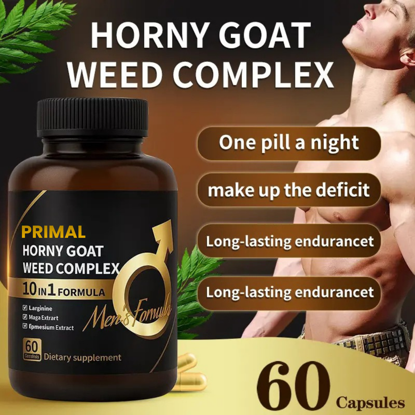 10-in-1 Horny Goat Weed Complex