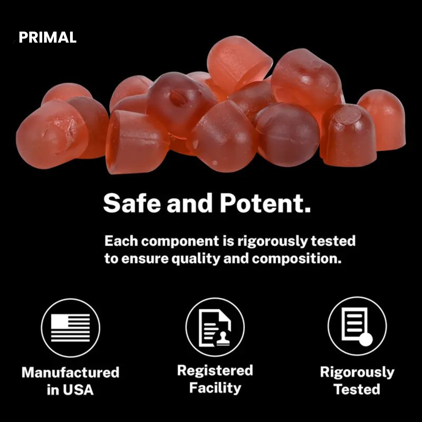 7-in-1 Nitric Oxide Booster - Maca Root & L-Arginine & Ashwagandha & Horny Goat Weed & Shilajit & Tongkat Ali & Beet Root Gummy for Blood Flow, Energy & Stamina Support | 100% Natural