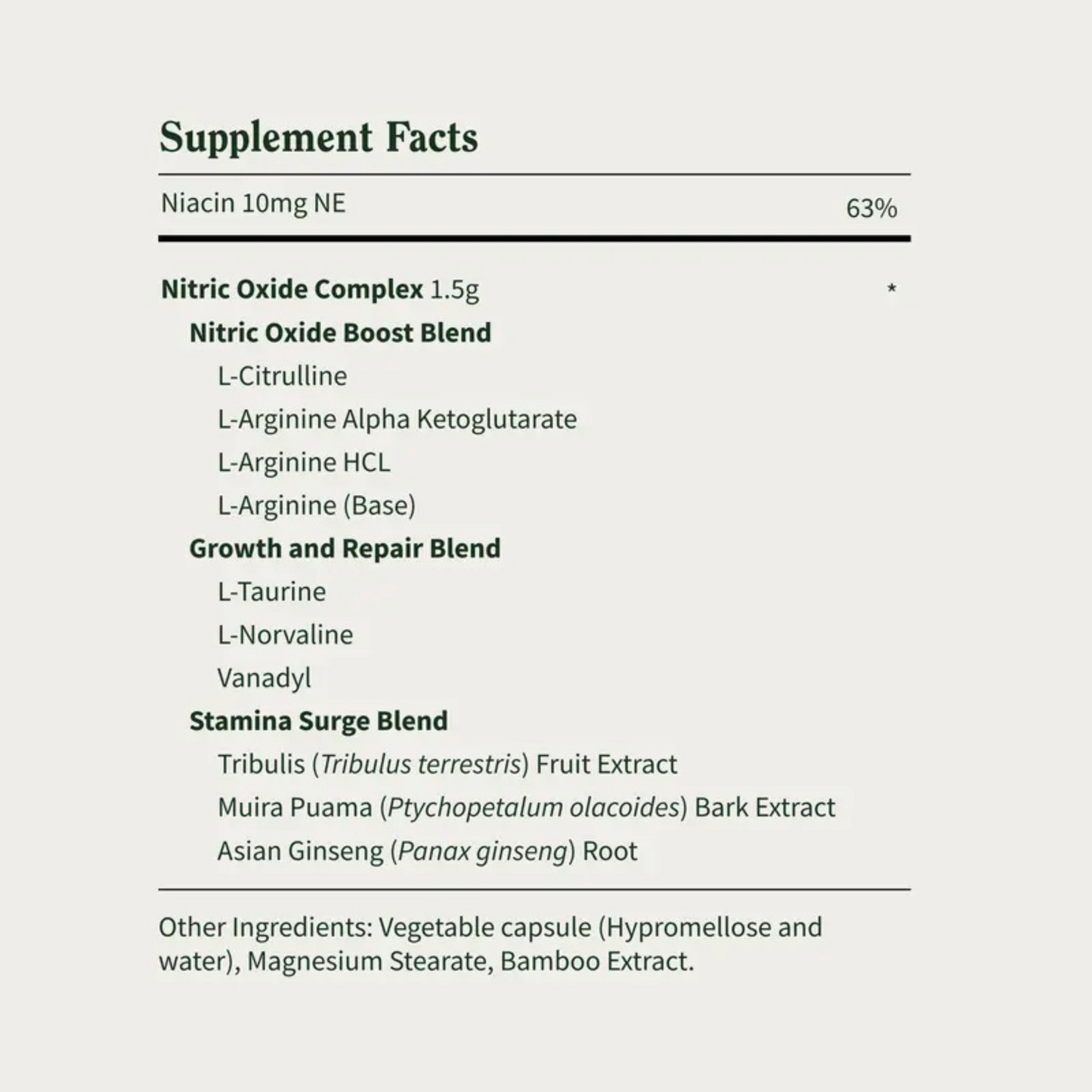 Nitric Oxide Booster