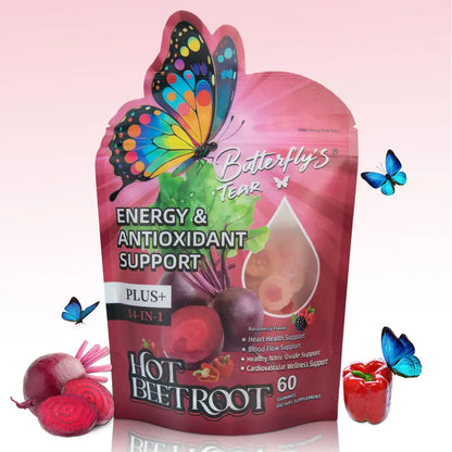 Butterfly Tear Spicy Beetroot Gummies